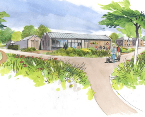 Boultham Park Cafe - Artist's Impression