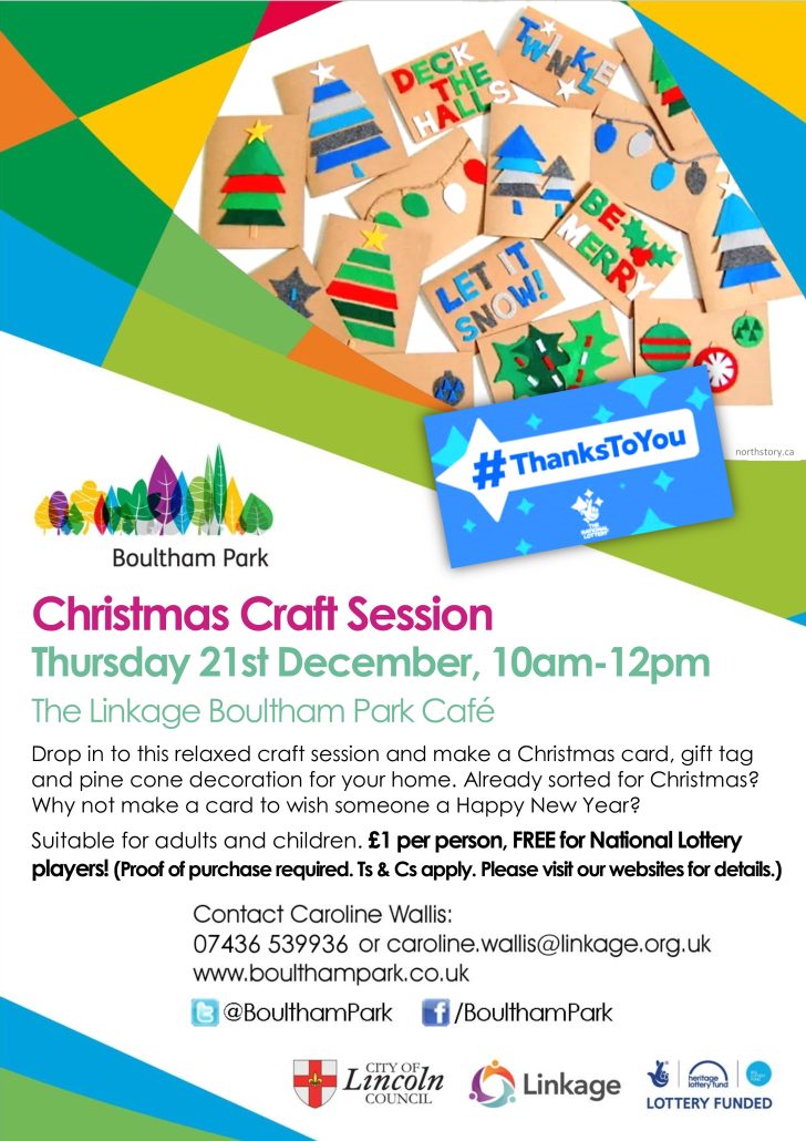 Christmas Craft Session Poster