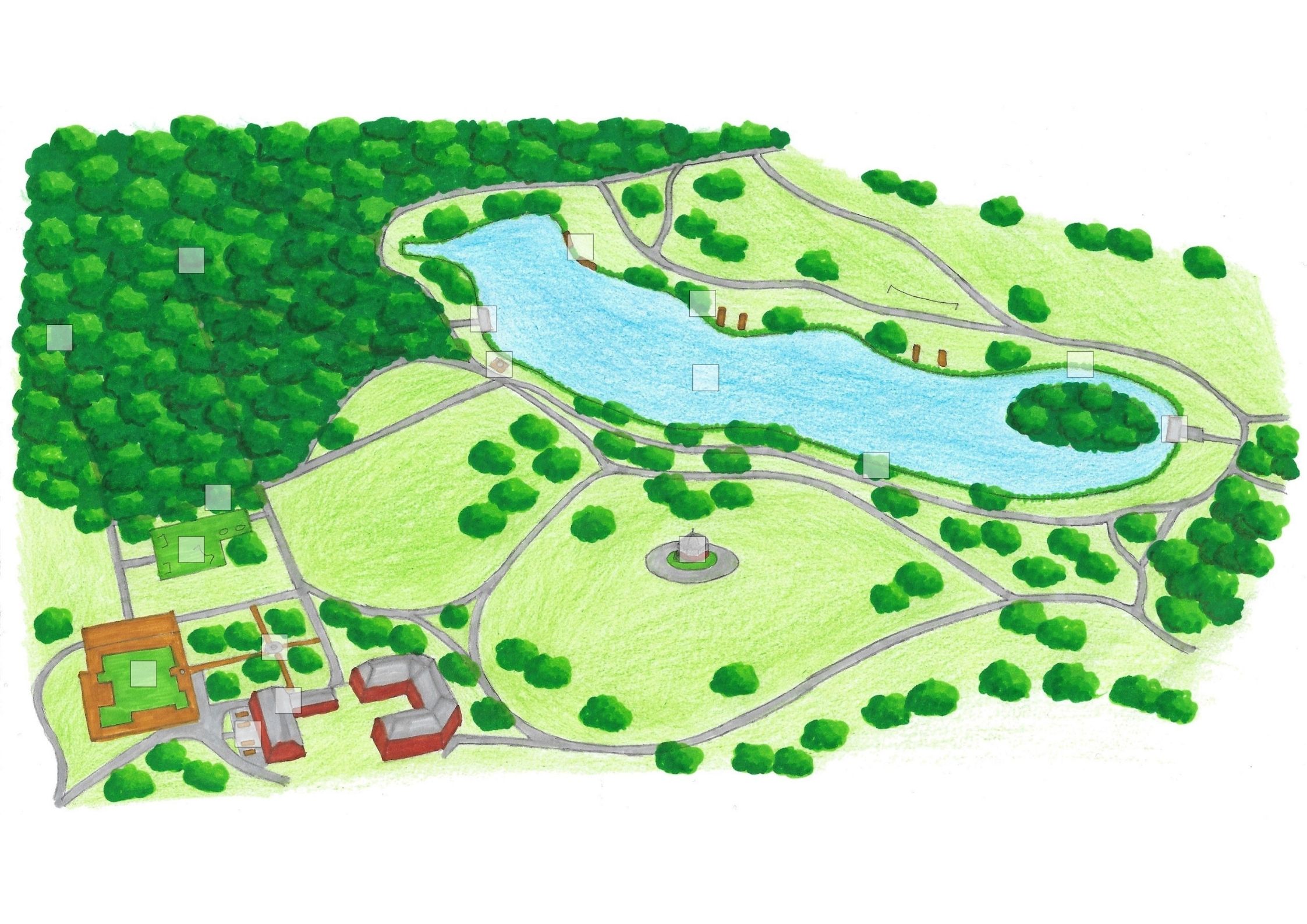 Boultham Park Digital Map