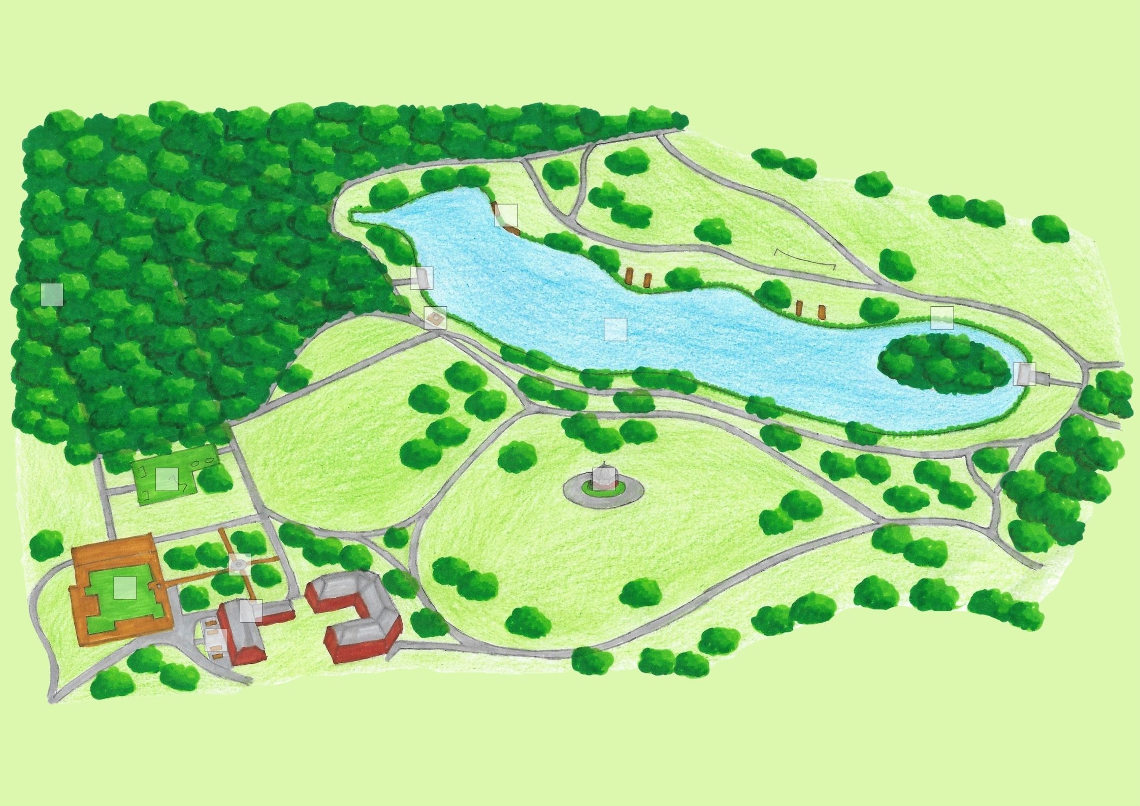 Boultham Park Digital Map